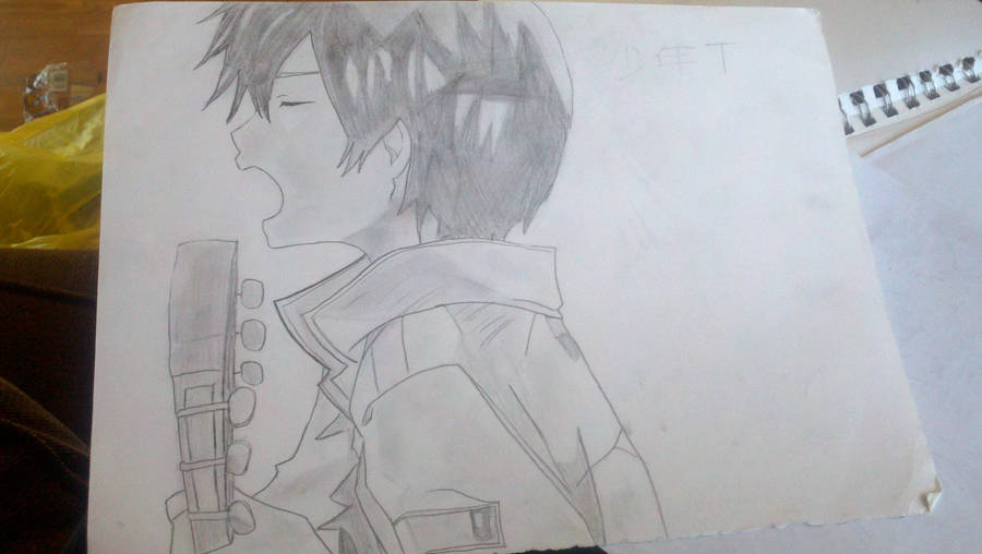 Anime Boy With Guitar By X Suki On Deviantart