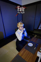 Fate:Stay Night. Saber by KirikoSan