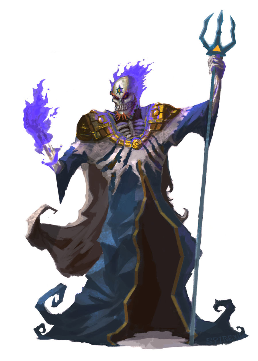 Staldorf, Dark Lord of the Dead by Spire-III