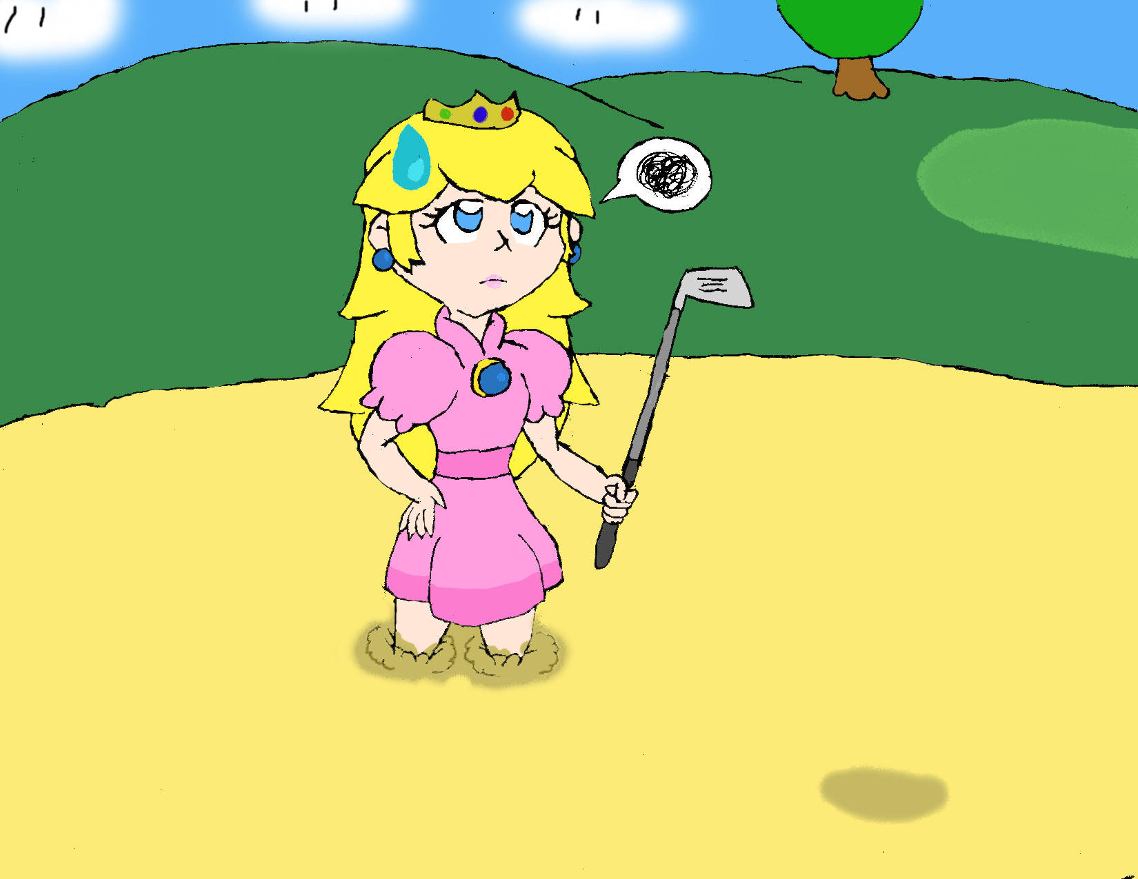 wii sports golf quicksand glitch wikia