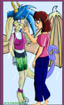 Me and My Reflection by KaiodaDragon