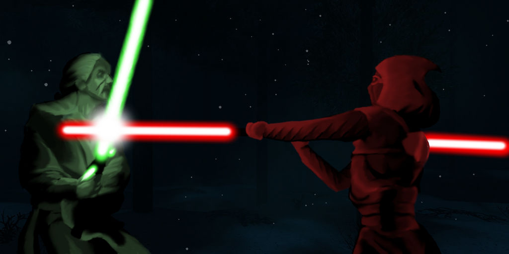 Ben Solo vs Darth Rey by HollowfiedVegeta on DeviantArt