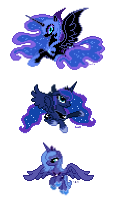 Luna Sprites by Hexfloog