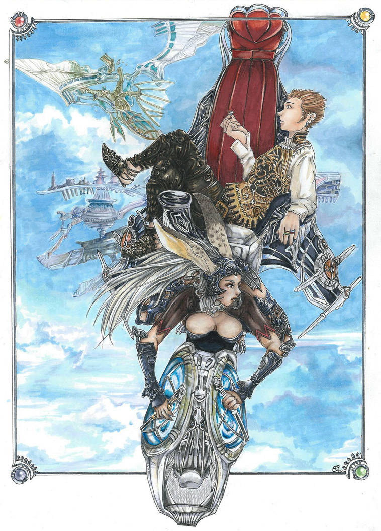 Thieves on the fly/FF XII Fanart by Maihunaa