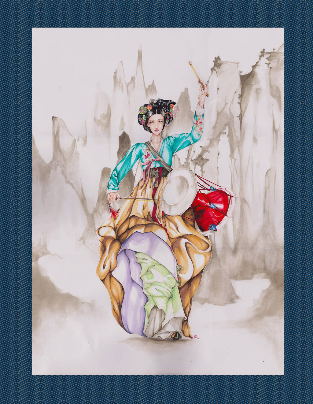 Gisaeng by Maihunaa