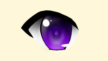 Purple Anime Eye By Kitsunechan Art On Deviantart