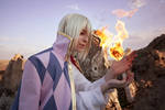 Howl's Moving Castle_Personal fire demon by SoranoSuzu