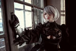 NieR:Automata_YoRHa 2B unit by SoranoSuzu