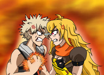 MHA x RWBY - Exploding Hot-Heads by edCOM02