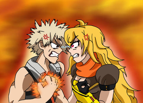 MHA x RWBY - Exploding Hot-Heads by edCOM02