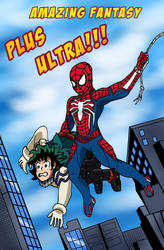 Spider-Man and Deku - Amazing Fantasy by edCOM02