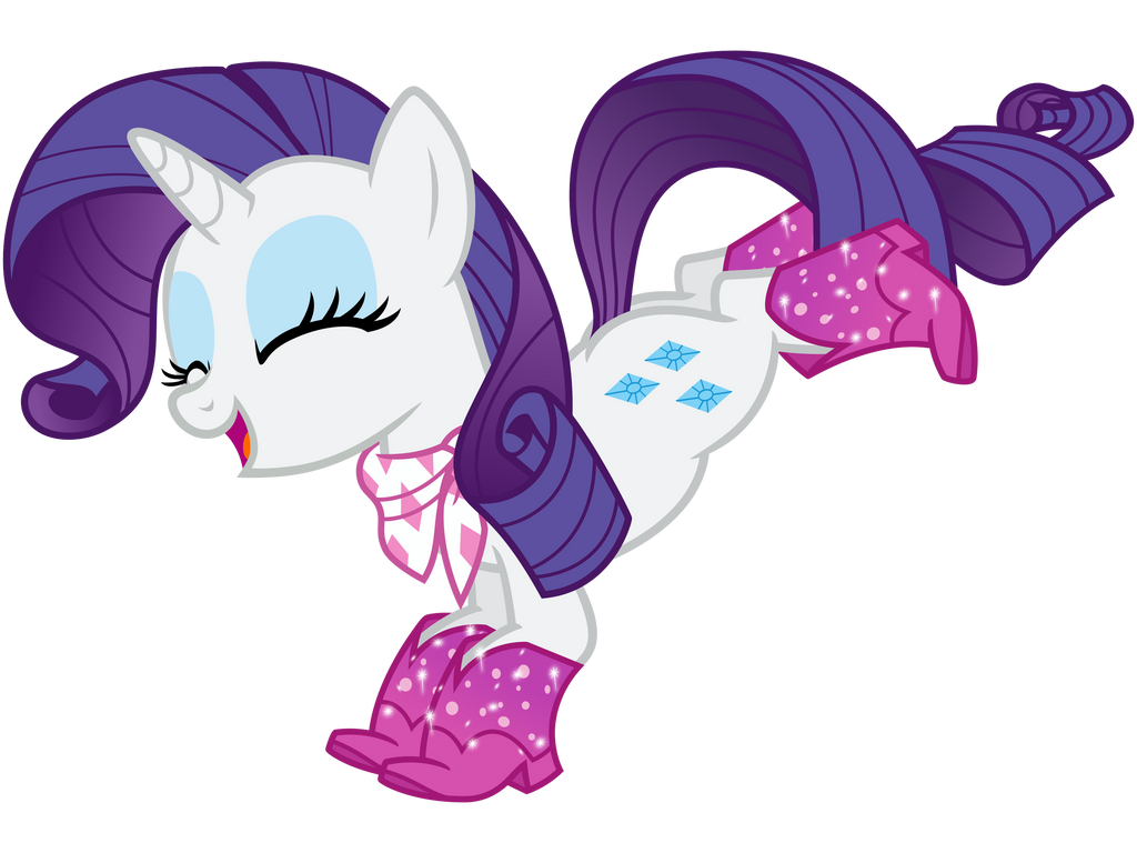 Rarity's Buckaroo Boots by cheezedoodle96