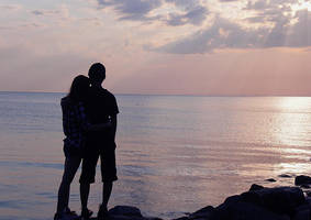 Couples sea by Chiisai-Ma