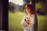 With rabbit by YaraKlaproos