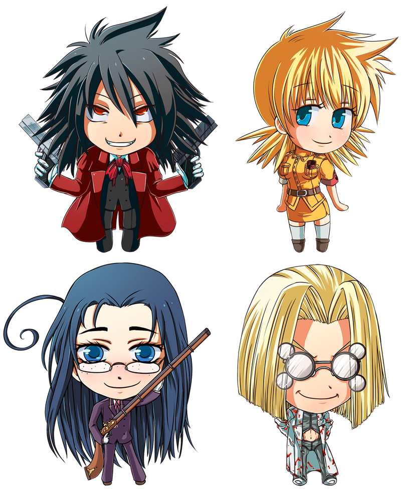Hellsing Sticker Batch 1 By Fuu Kun On Deviantart