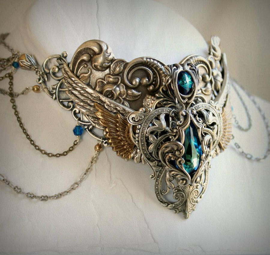 egyptian collar by JuleeMClark
