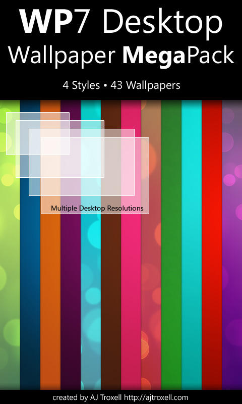 WP7 Desktop Wallpaper Megapack by blnkdsgn