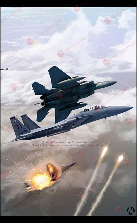 F-15 Second version by MauricioMassami