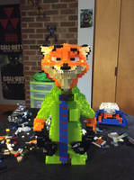 LEGO nick wilde build by Ian-exe