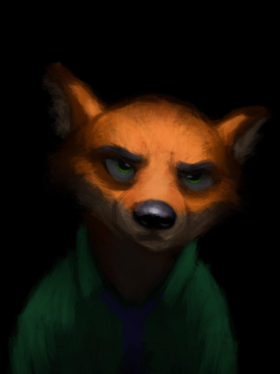 angry Nick Wilde by Ian-exe