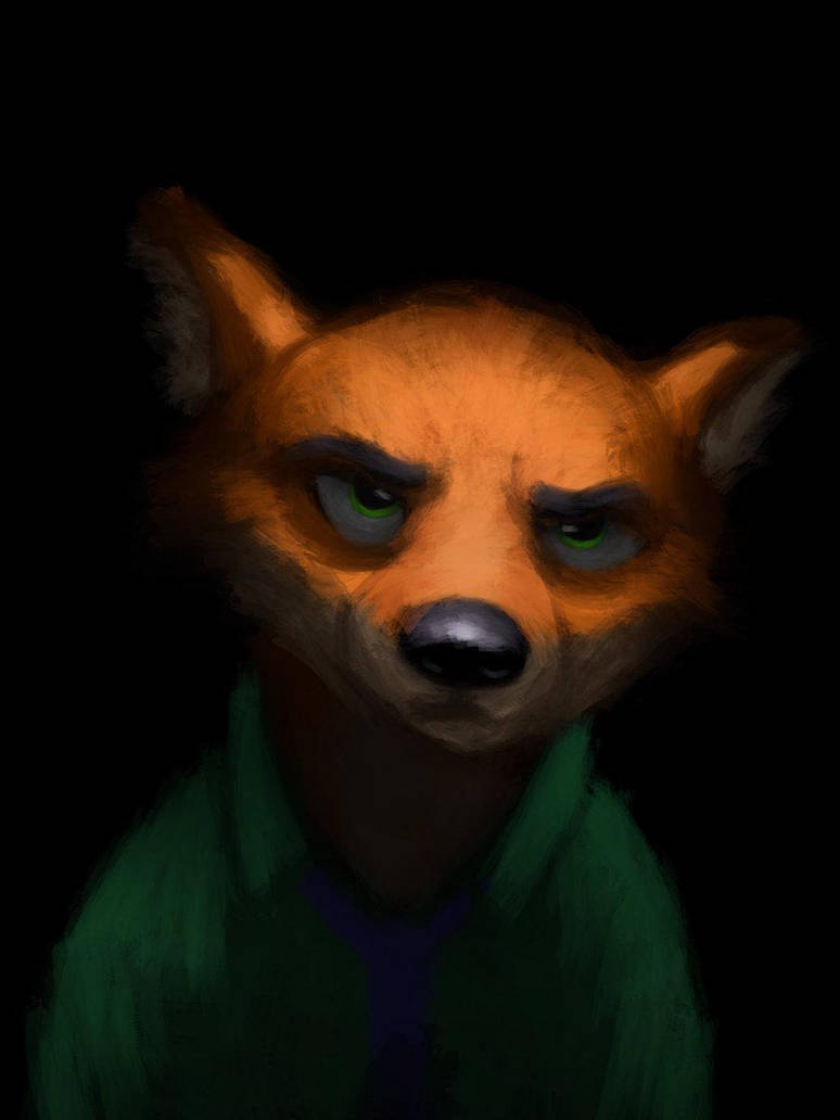 angry Nick Wilde by Ian-exe