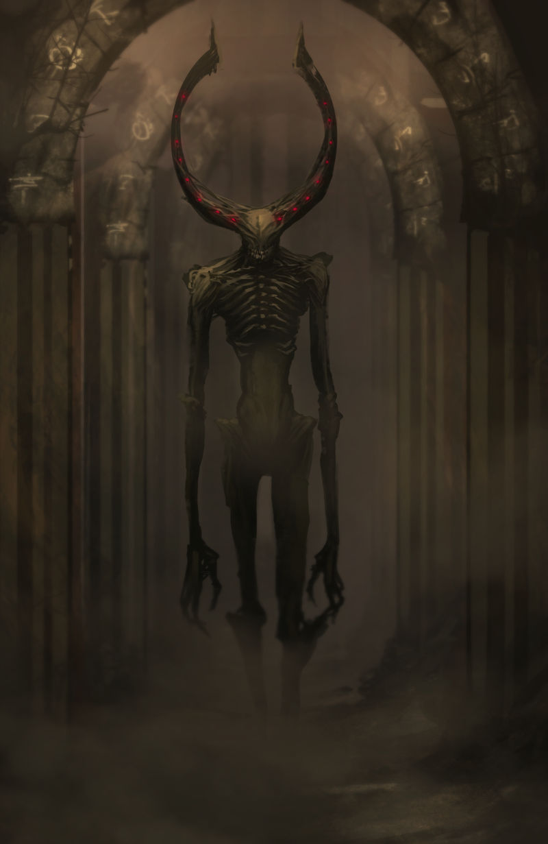 Abyssal Wendigo by legendary-memory