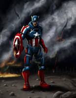 Commander America by HavardGlenne