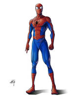 Spidey by HavardGlenne