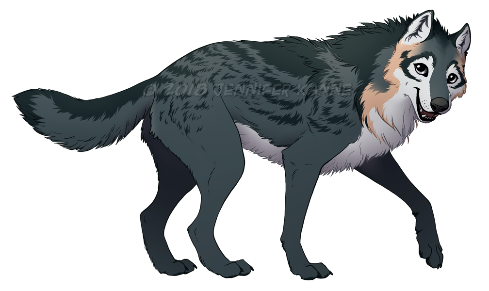 Wolf - Maia ref by OnyxSerpent