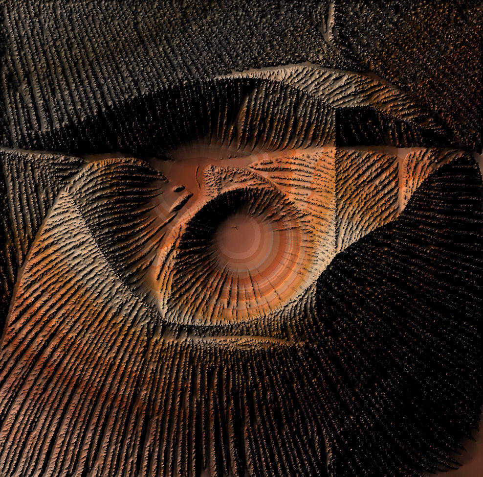 Eye in the Hills by dracontes