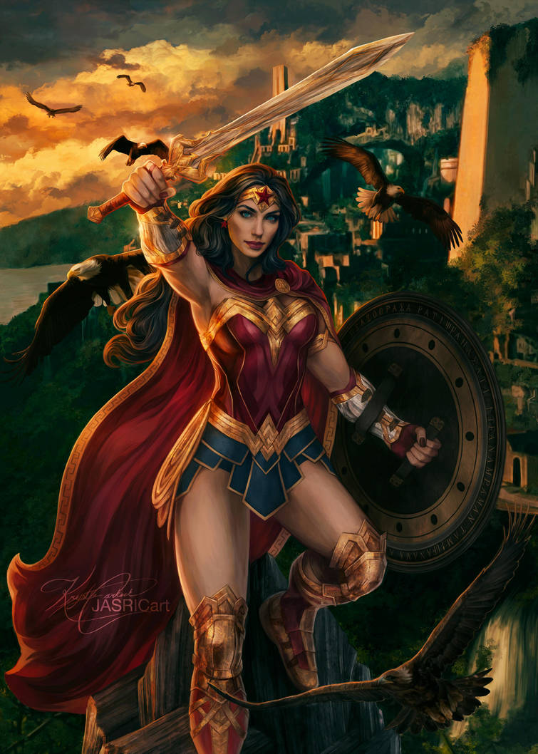 Wonder Woman by jasric
