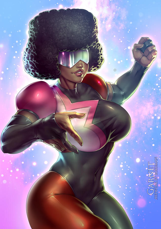 Garnet - Steven Universe Fanart + video by bokuman