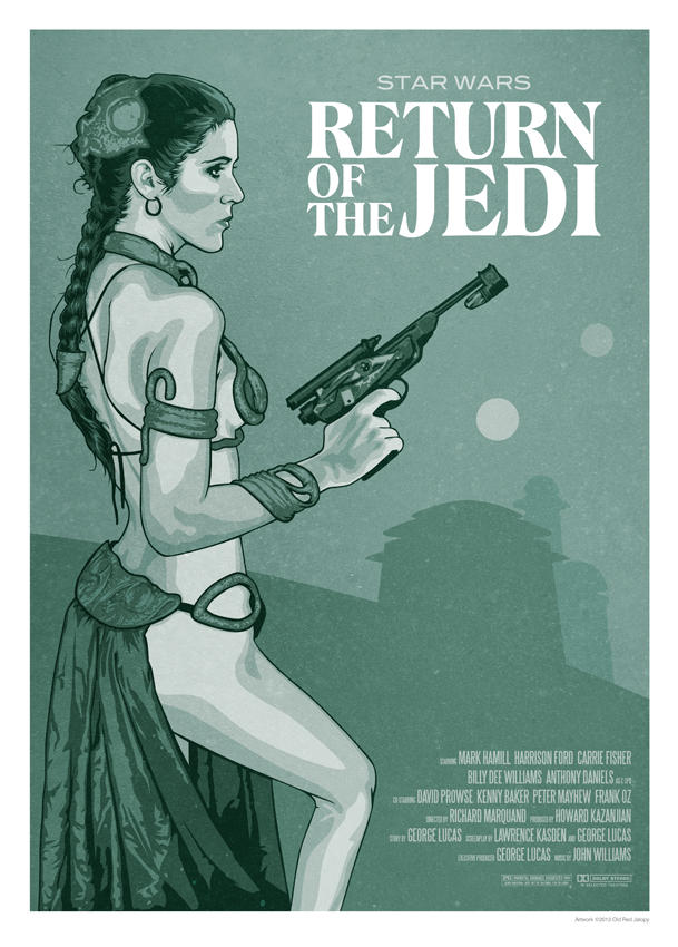Return of the Jedi Poster by oldredjalopy