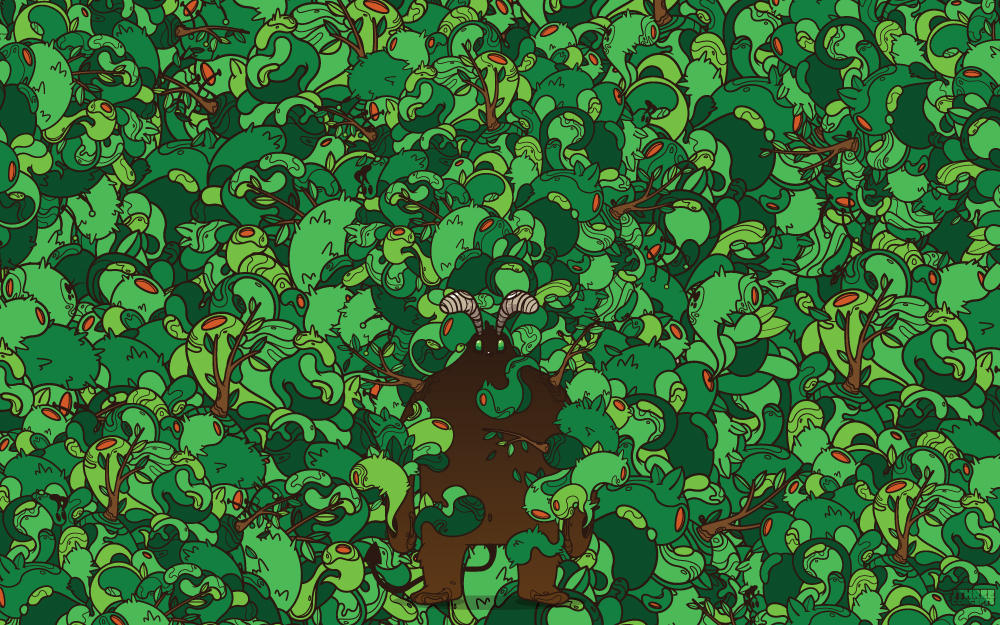 Jthree pres Forest Demon by j3concepts