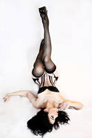 Stockinged legs by PlumeDLune