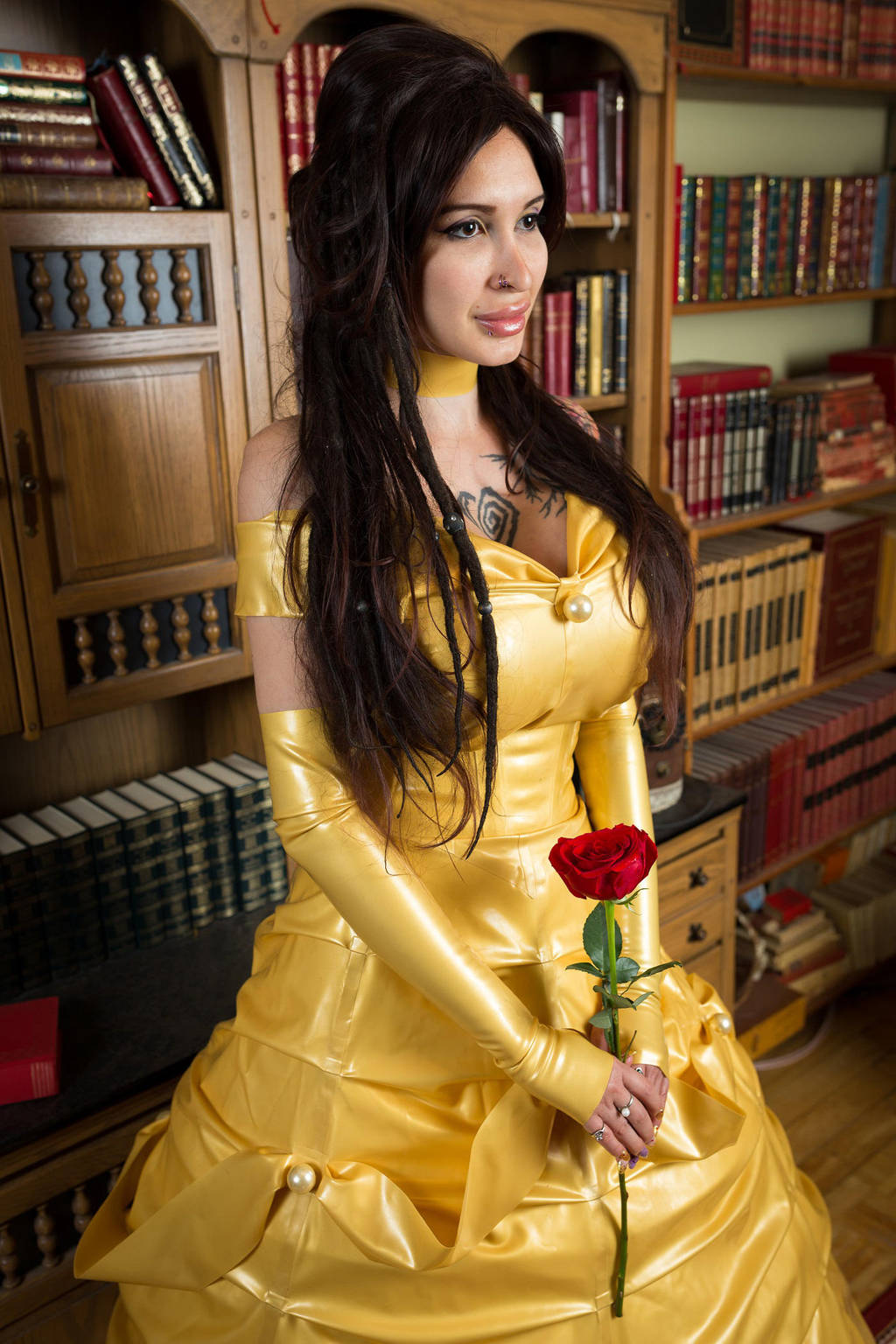 Red Rose by Ariane-Saint-Amour