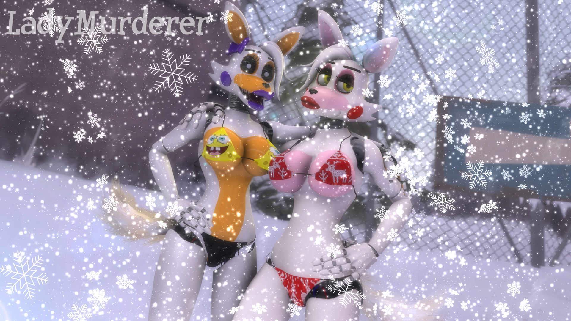 SFM Walking At The Winter Day By LadyMurderer007 On DeviantArt 