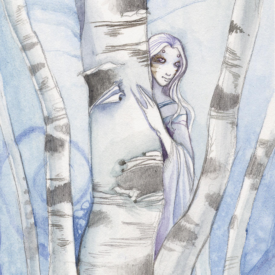 Day 7 of Inktober: Shy by impactbooks
