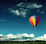 hot air balloon by matthey