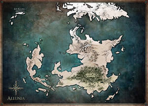 Allunia worldmap by Tiphs Allunia worldmap by Tiphs
