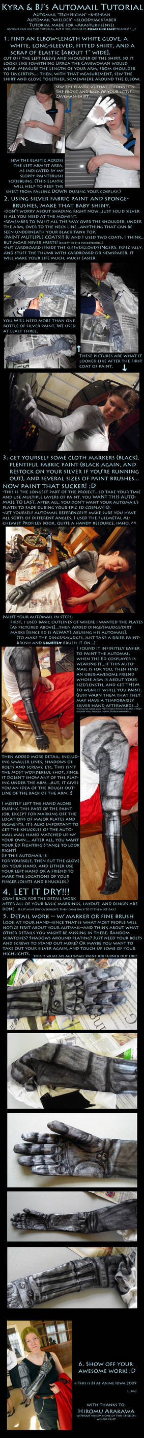 automail from cloth - tutorial by k-ee-ran