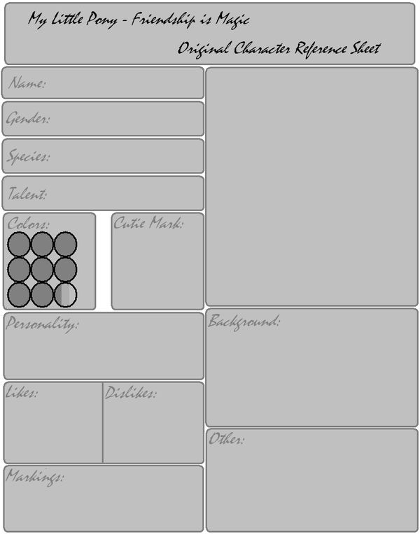 Oc Reference Sheet Template Solan Ayodhya Co Mlp Oc Reference Sheet Template By Fan For Fun On Deviantart
