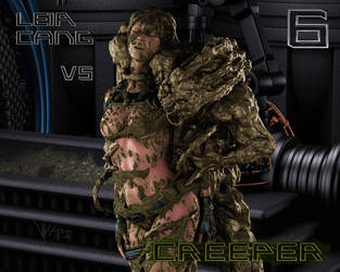 Leia Cang Vs Creeper 6 - Cocooning Leia Cang by Vyxes