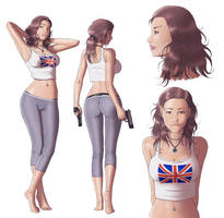 Character Profile:  Jenna Thomas by boundbymywords