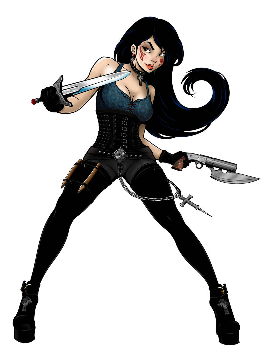 Naomi-Vampire Hunter by LadyDreamMaker