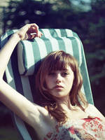 sunset chillin' by LittleFlair