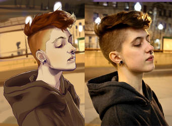1 1/2 Hour Self Portrait by Slugg-o