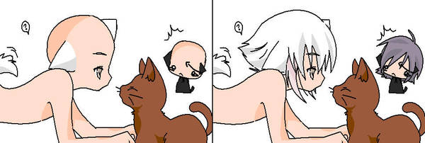 Anime Kitty Kiss Base 1 - Boy by CrushedInProgress