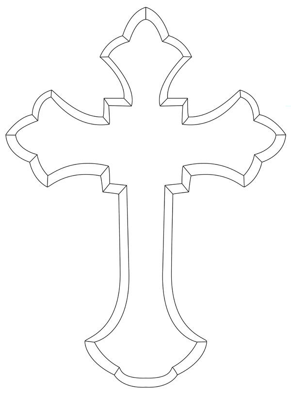 Gothic Christian Cross by PacAvelli