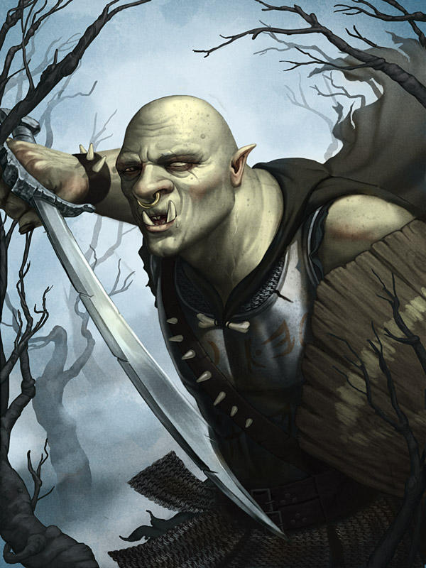 Overwarden Orc by lithriel